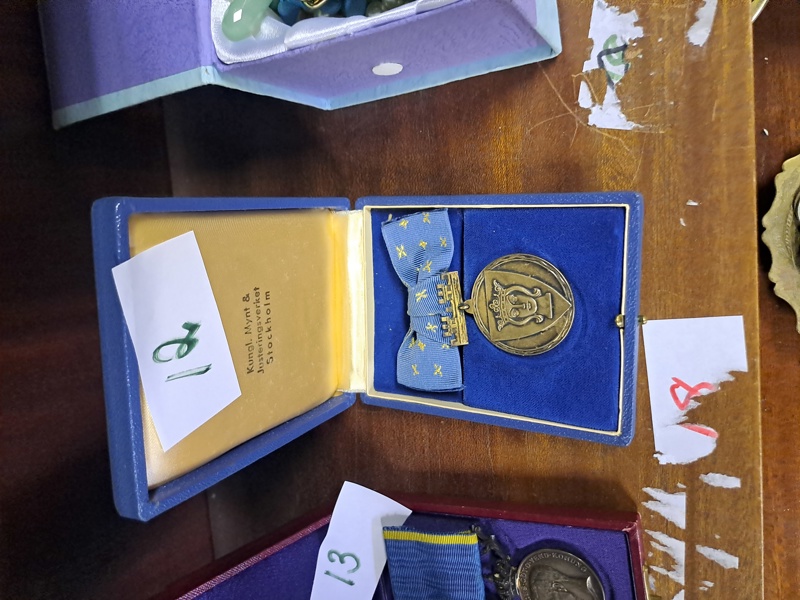 12 Medalj Stockholm stad 1955