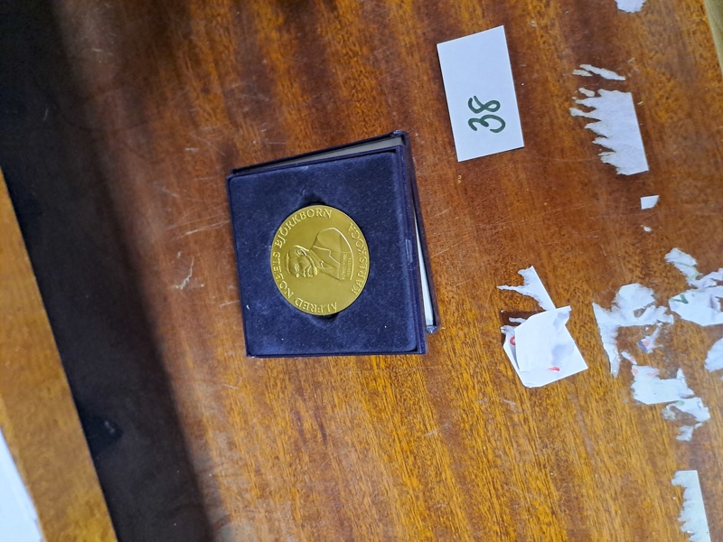 38 Medalj Alfred Nobel